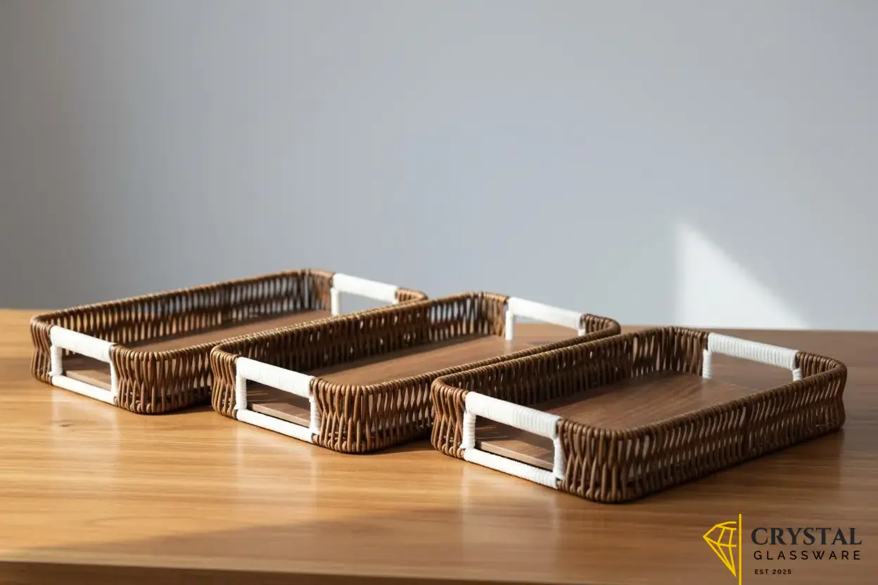 Rectangular 3Pcs Tray Set 